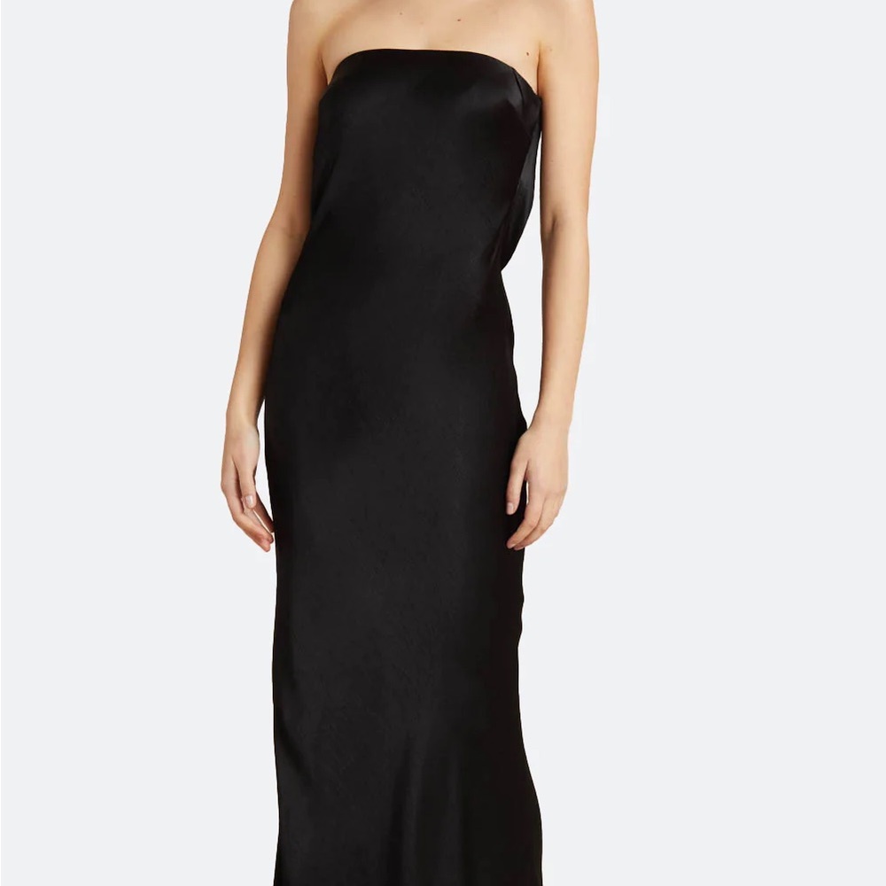 MOON DANCE STRAPLESS DRESS